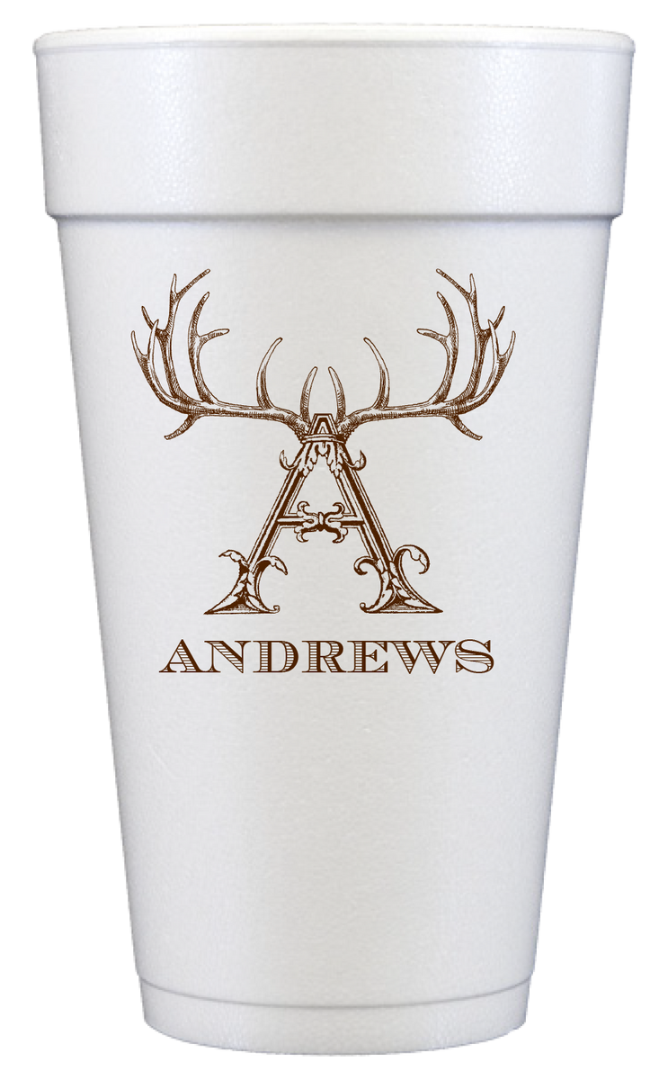 Customizable Foam 20oz Cups Hornabet J – Alexa Pulitzer