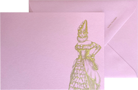 Kitty Galore Engraved Greeting Card & Envelope