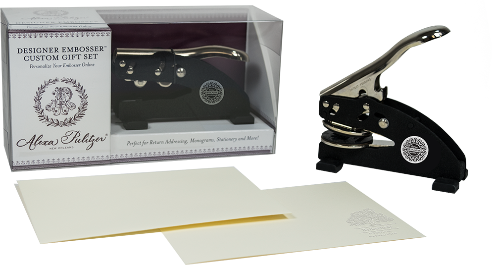 Personalized Embosser Custom Gift Set, TD8500