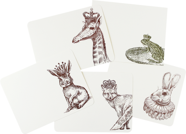 Creatures Big and Small A2 Notecard Assortment