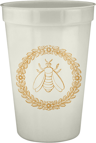 Empire Bee 16oz Pearlized Cups
