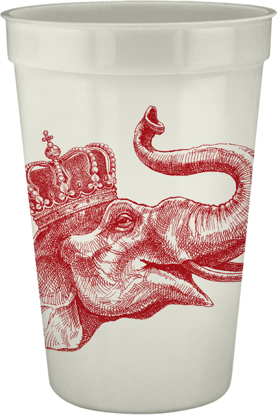 Lucky Elephant 16oz Pearl Cups