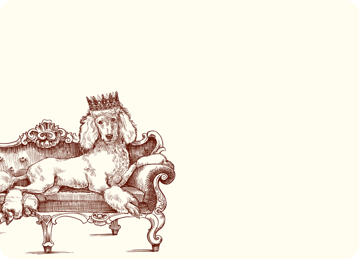 Crown On Regal Throne Sticker