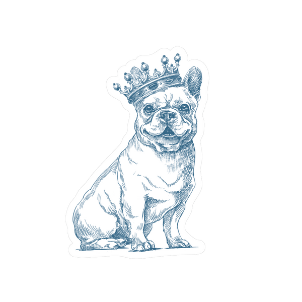 Royal Frenchie Decal