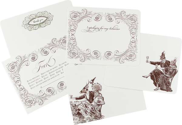 Social Etiquette A2 Notecard Assortment