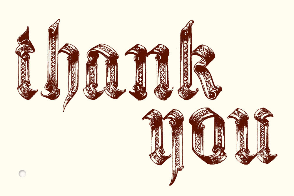 Thank You Renaissance Gift Tags – Alexa Pulitzer