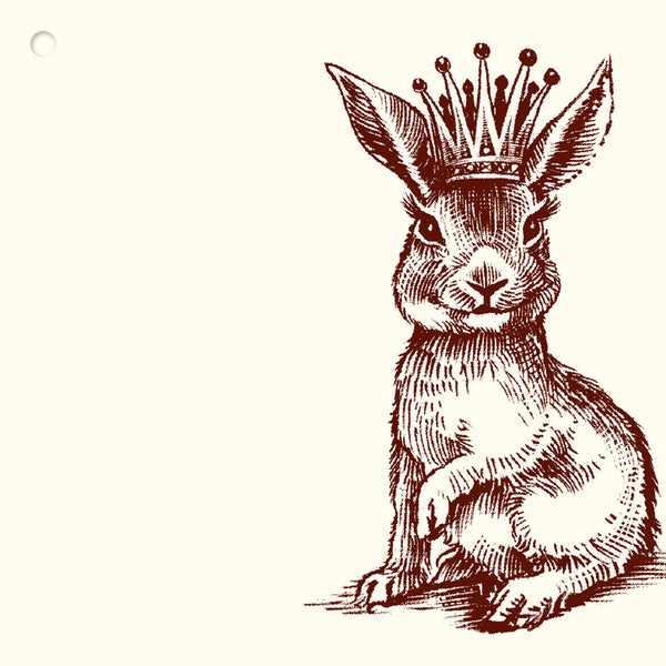 Royal Bunny Gift Tags