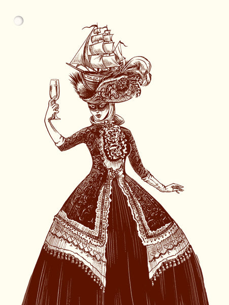 Venetian Carnival Gift Tags