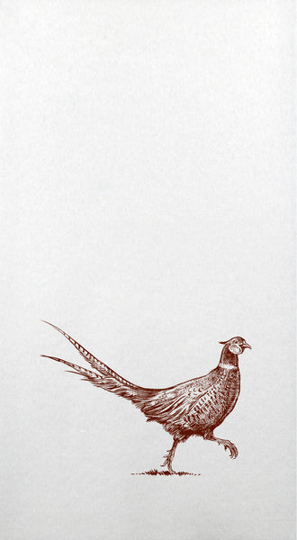 Pheasant Strut Hand Towels
