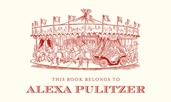 Customizable 'This Book Belongs to' Bookplate