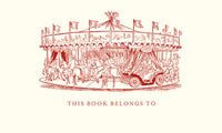 Customizable 'This Book Belongs to' Carousel  Bookplates