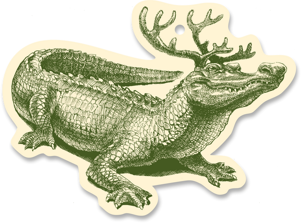 Christmas Gator Ornament | Preorder for Nov 4th