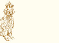 Customizable Golden Retriever A6 Notes