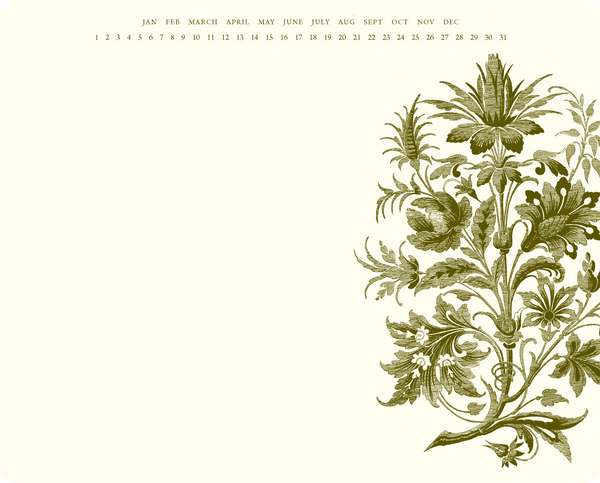 *Pre-Order* Floral Tapestry Mousepad Notepad {Available March 20th ...