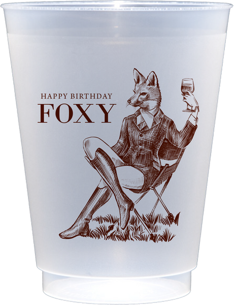 Customizable Fox Hunt 16oz Cups