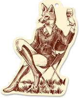Fox Hunt Ornament | Preorder for Nov 4th