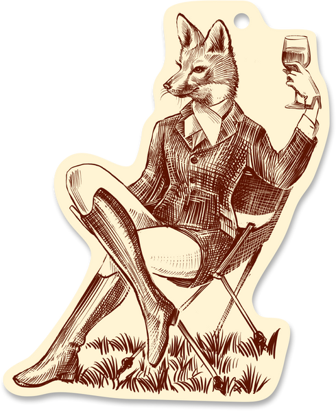Fox Hunt Ornament | Preorder for Nov 4th