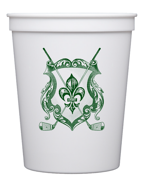 Customizable Golf Crest 16oz Cups