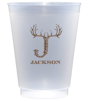 Customizable Hornabet Frosted Shatterproof 16oz Cups J