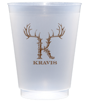 Customizable Hornabet Frosted Shatterproof 16oz Cups K