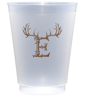 Customizable Hornabet Frosted Shatterproof 16oz Cups E