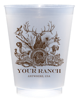 Customizable Hunting Crest 16oz Cups