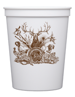 Customizable Hunting Crest 16oz Cups