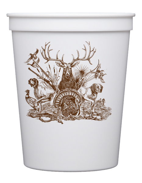 Customizable Hunting Crest 16oz Cups