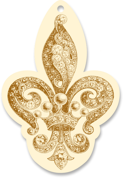 Jewel Fleur de Lys Ornament | Preorder for Nov 4th
