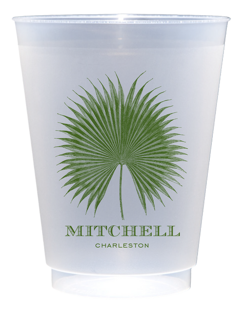 Customizable Palm 16oz Cups