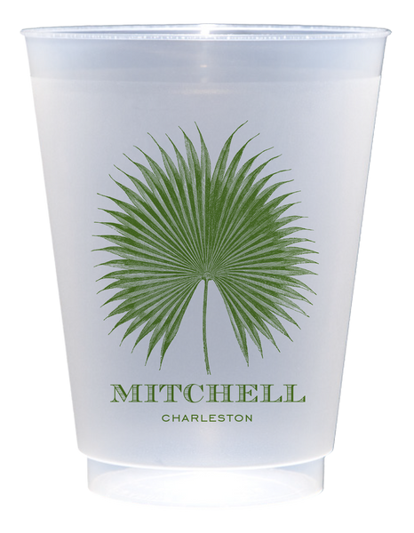 Customizable Palm 16oz Cups