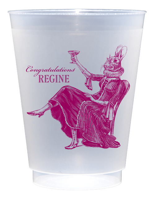Customizable Party Bunny 16oz Cups