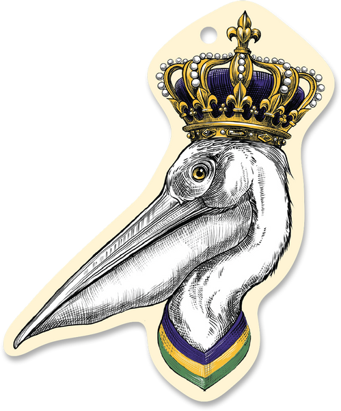 Queen Pelican Ornament