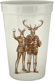 Reindeer Romp 16oz Pearlized Cups
