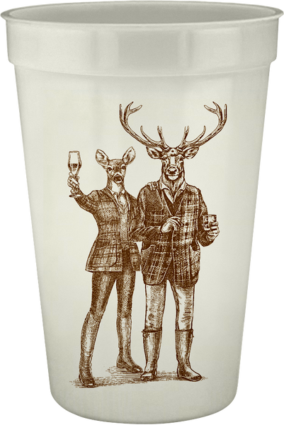 Reindeer Romp 16oz Pearlized Cups - Preorder for November 26