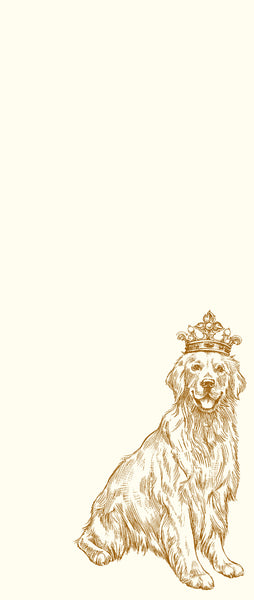 Customizable Golden Retriever Long Pad