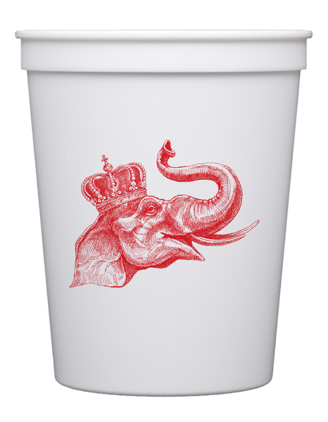 Customizable Royal Elephant 16oz Cups