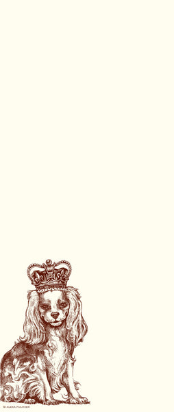 Customizable Royal King Charles Spaniel Long Pad