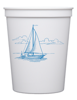 Customizable Sailboat 16oz Cups