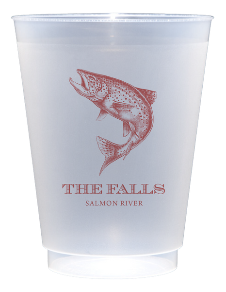 Customizable Salmon 16oz Cups