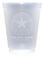 Customizable Sand Dollar 16oz Cups