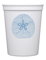 Customizable Sand Dollar 16oz Cups