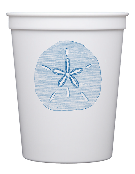 Customizable Sand Dollar 16oz Cups