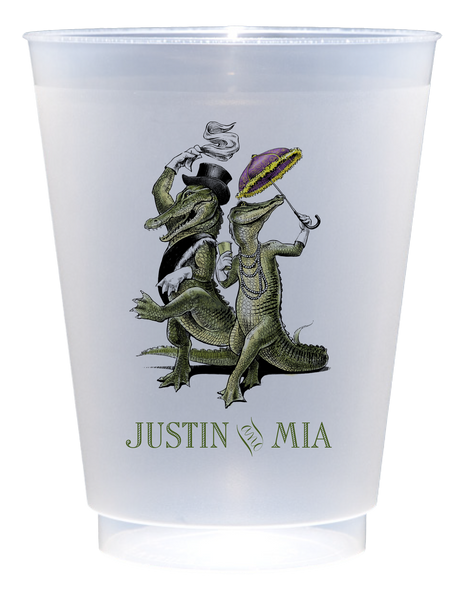 Customizable Second Line Carnival 16oz Cups