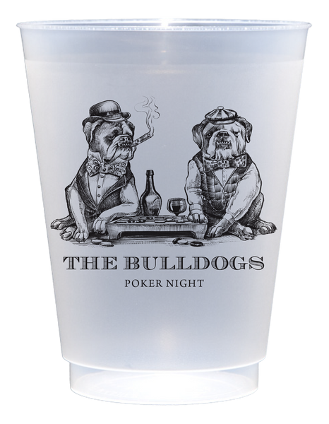 Customizable Smokin Bulldogs 16oz Cups