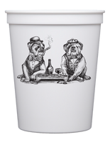 Customizable Smokin Bulldogs 16oz Cups