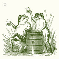 Toasting Toads Gift Tags