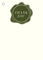Thank You Wax Seal Gift Tags