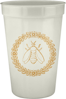 Empire Bee 16oz Pearlized Cups