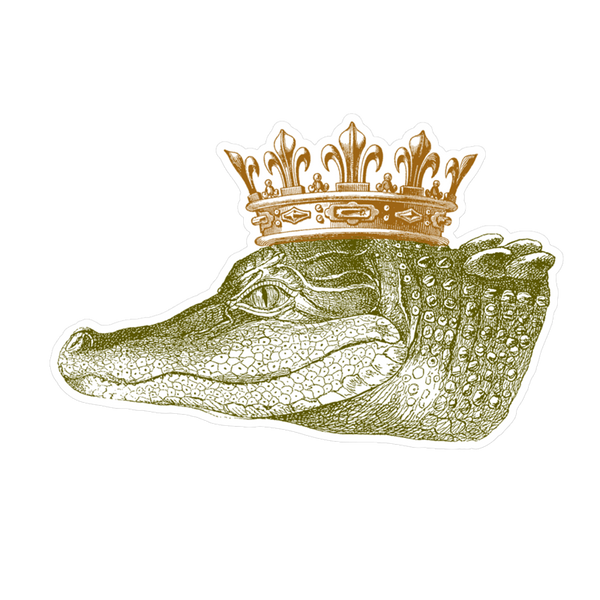 King Gator Decal